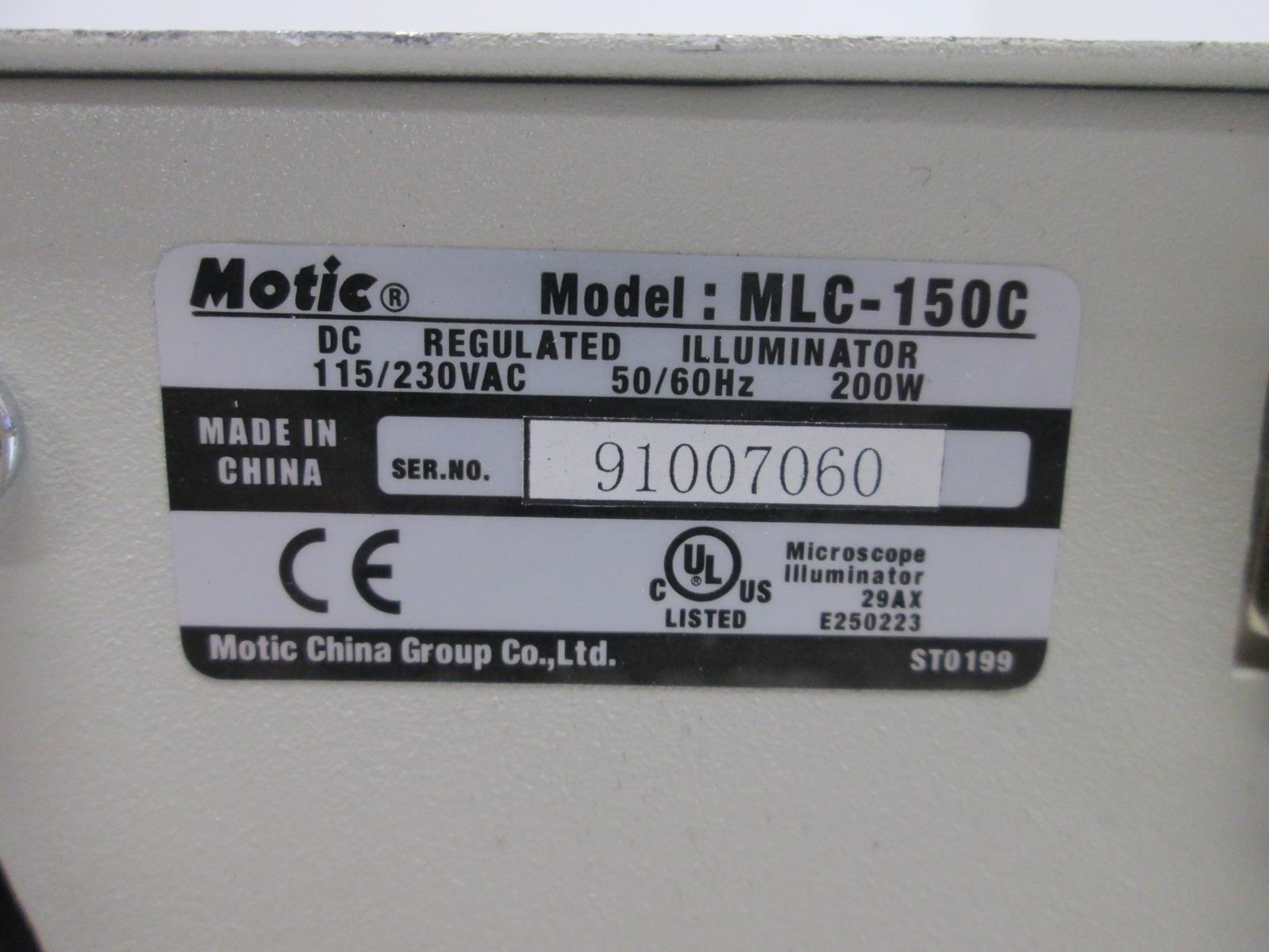 MOTIC MLC-150C ILLUMINATOR