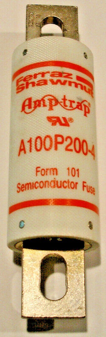 FERRAZ SHAWMUT A100P200-4 Amp Trap Fuse (Bolt In) 1000 vac 200 Amp Semiconductor