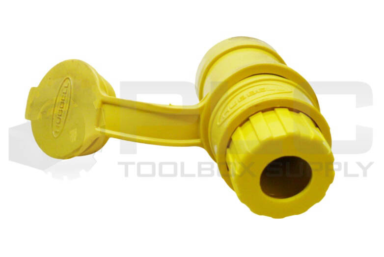 NEW HUBBELL HBL15W47 CONNECTOR BODY WATERTIGHT 15A 125VAC 2 POLE *READ*