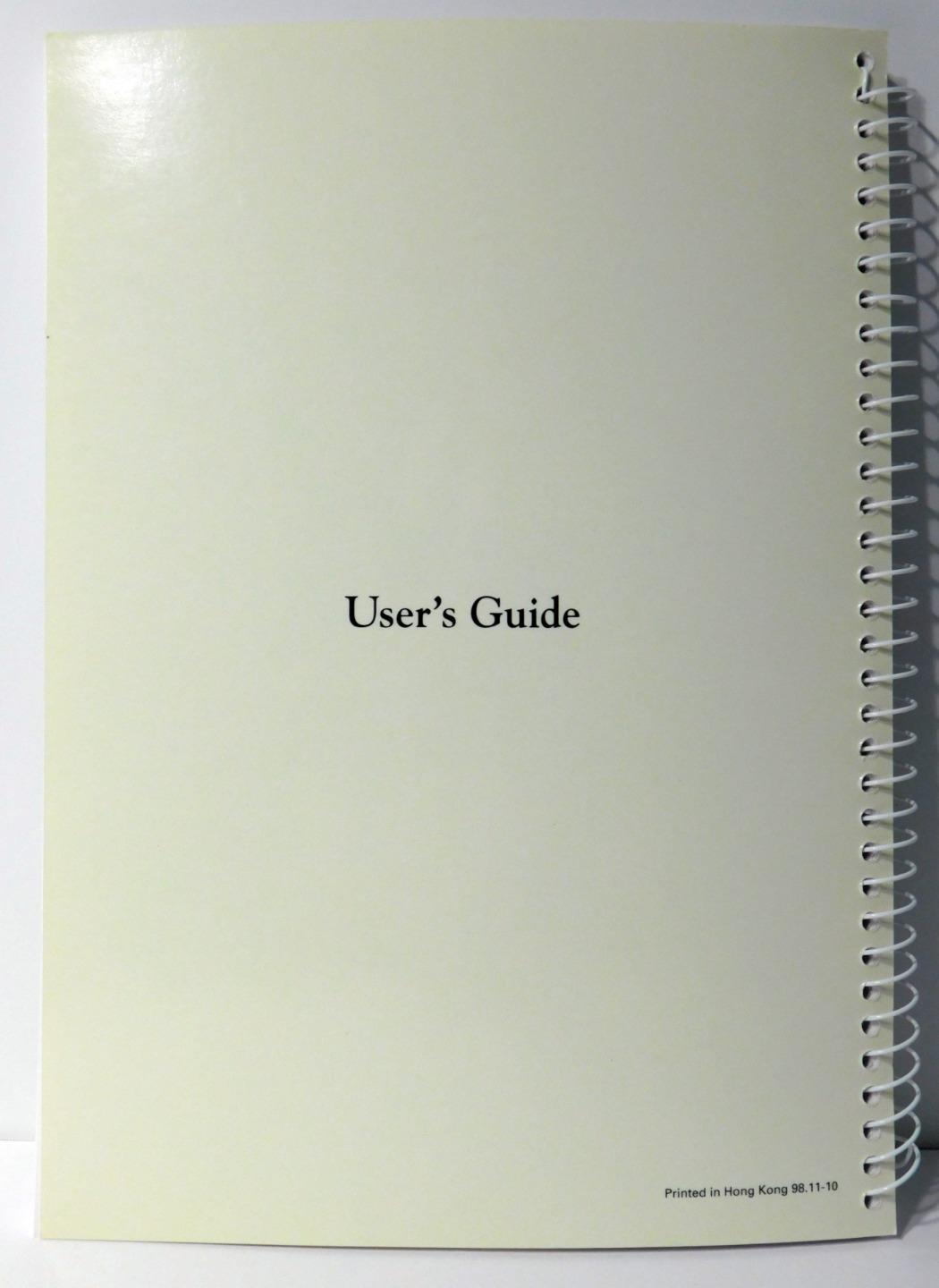 EPSON Users Guide LQ-570+/1070+ Printer Manual w/Registration Cards