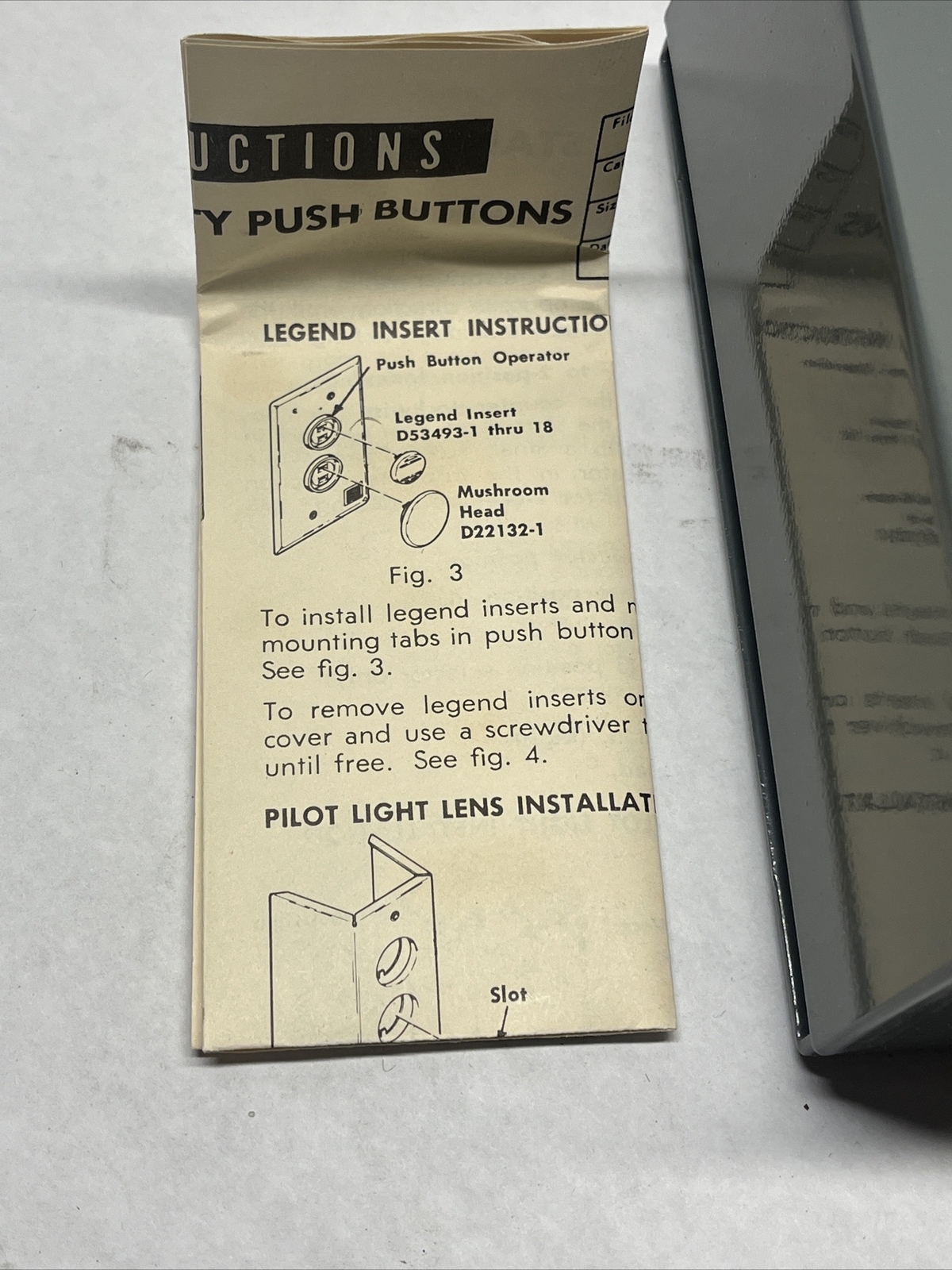 Furnas Siemens 50MA3KLE Forward Reverse Stop 3 Button Control Station New In Box