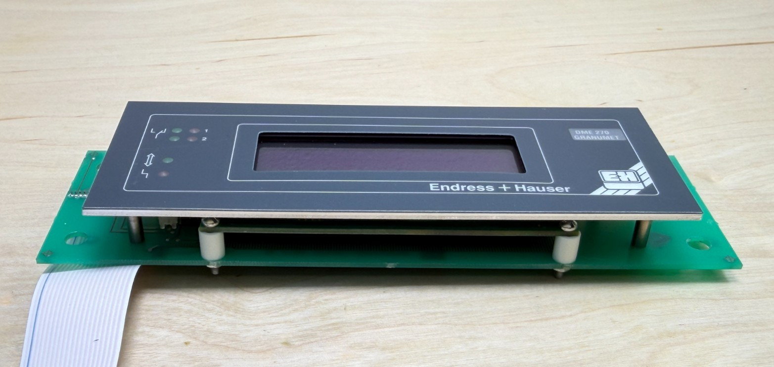 Endress + Hauser DME 270 Granumet Display Panel, MJC030-000