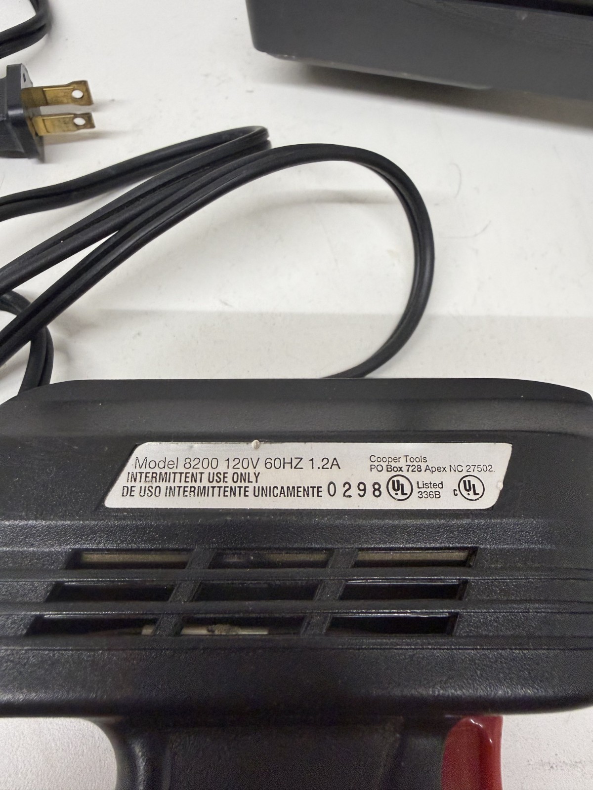 WELLER 8200 120V 60HZ 1.2A UNIVERSAL 140/100W