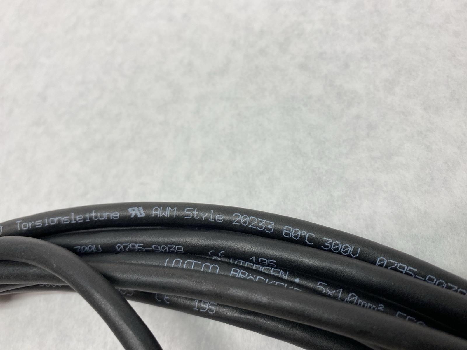 Atlas Copco 0020.1080 SCA Cable 10m Pur 5x1mm