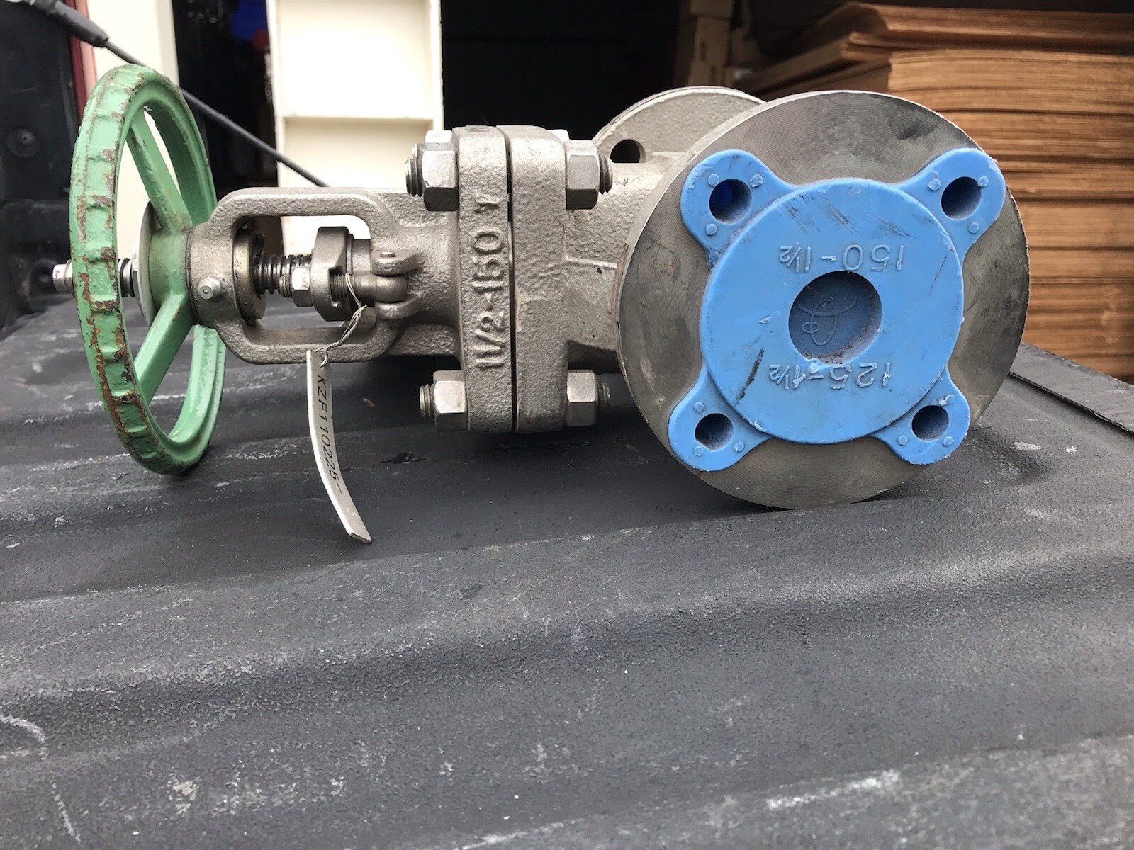 New Kitz 1-1/2″ 150 CF8M S14A B16.34 Seat 316 Flanged Gate Valve Stainless
