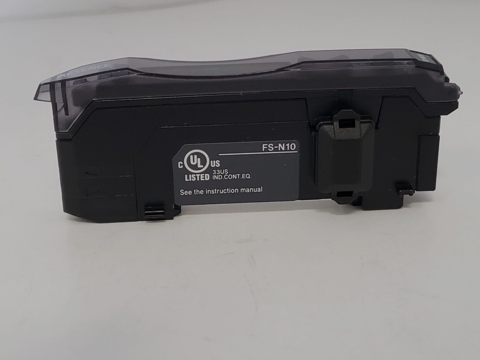 KEYENCE FS-N10 DIGITAL FIBER AMPLIFIER EXPANSION UNIT 12-24VDC RED LED NIB