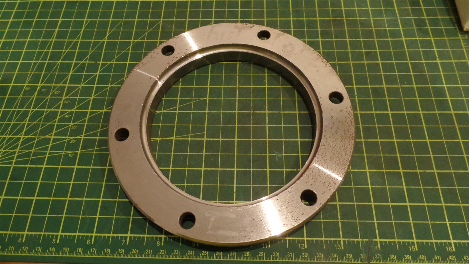 SUPERPAC 8″ 6 HOLE STEEL PLATE SEAL SP4015, VOLVO 4015, N.O.S