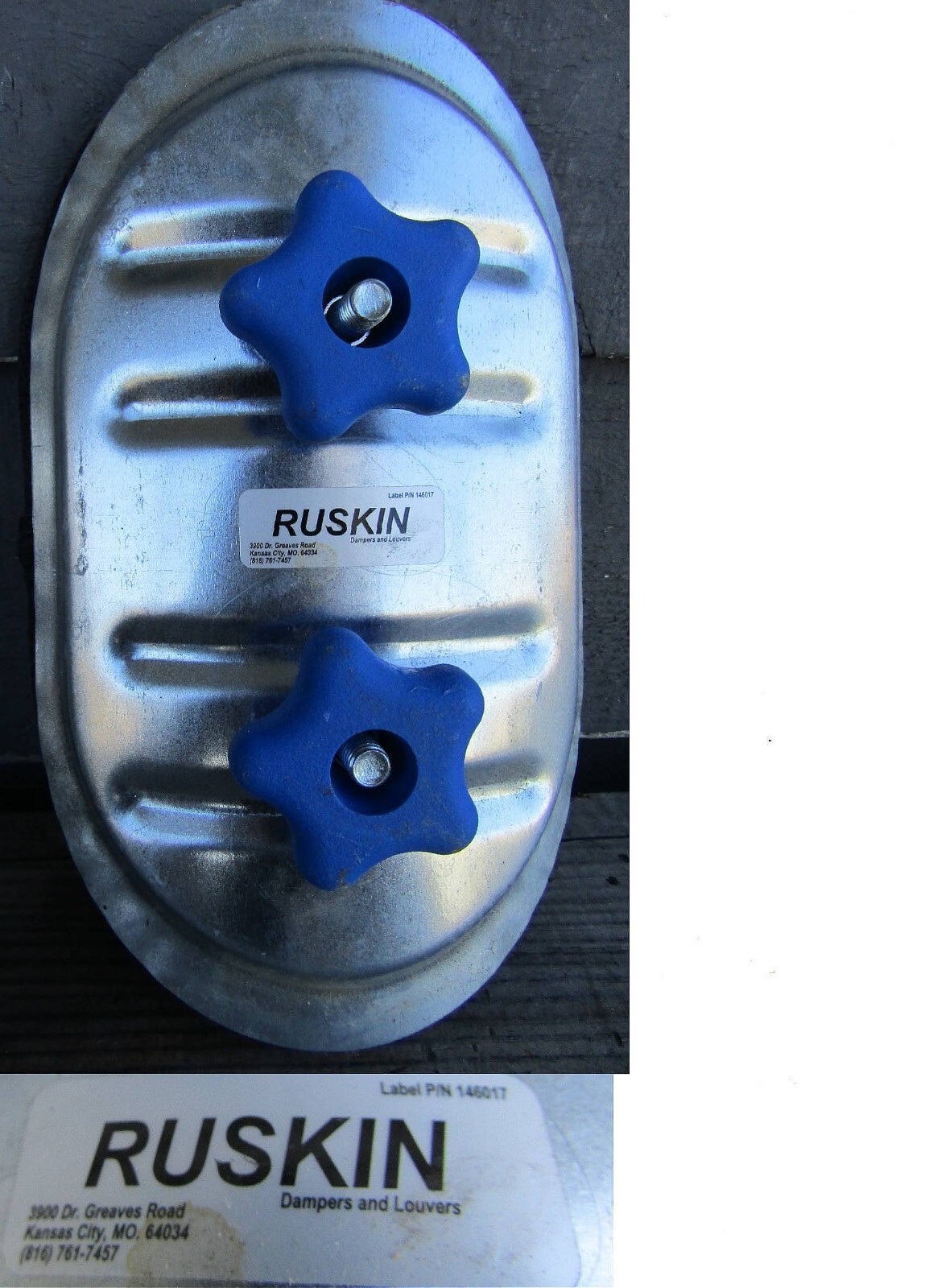 NEW RUSKIN PART#146017 DUCT ACCESS COVER