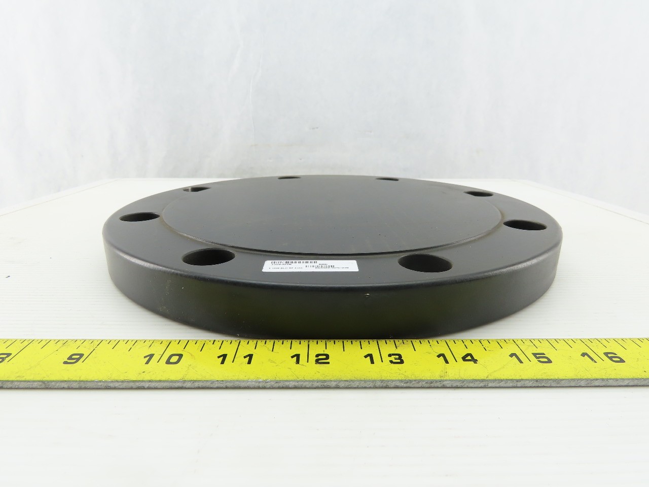 8 Bolt Low-Pressure Steel Unthreaded Pipe Flange Cap Pipe Size 6″