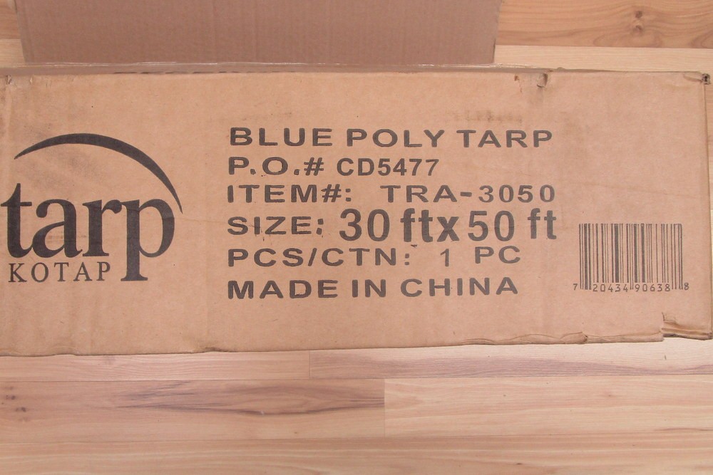 Kotap TRA-3050 Blue Poly Tarp TRA3050