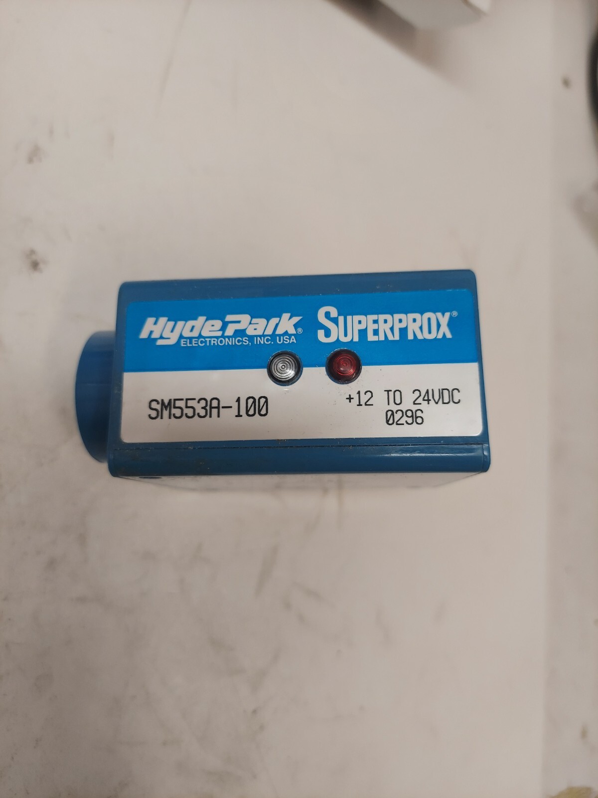 SM553A-100 HYDE PARK SUPERPROX ULTRASONIC PROXIMITY SENSOR+12 TO 24DVC New 2 AVA