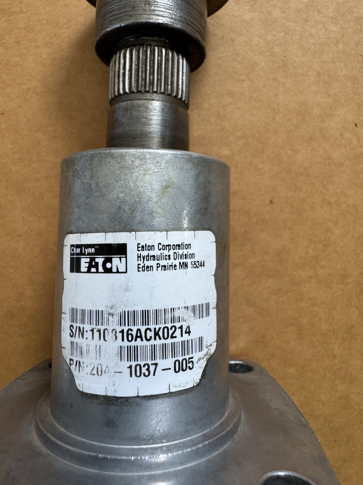 Eaton Char-Lynn 204-1037-005 2041037005 Steering Column New OEM NextDay Air Avai