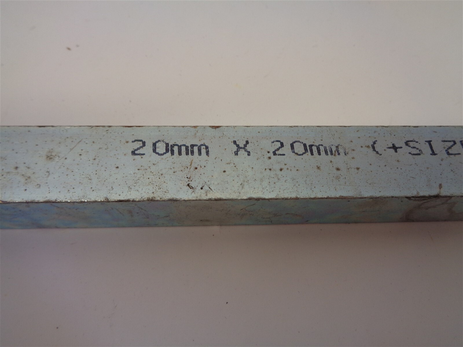 12″ Low Carbon Steel Oversized Key Stock with Zinc Finish P/N 5WA32