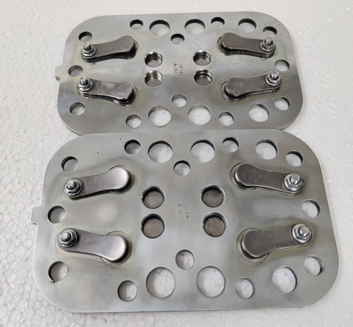 080198 Bock Set Valve Plate AM/F/FK3-4 Repl. For 08038 #NEW