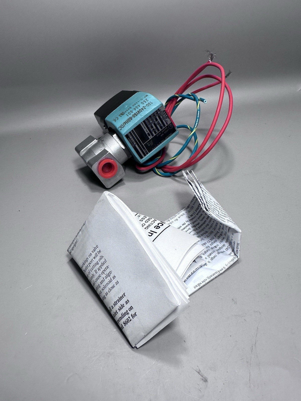 Asco/Red Hat 8262P230 2-Way Direct Acting Solenoid Valve