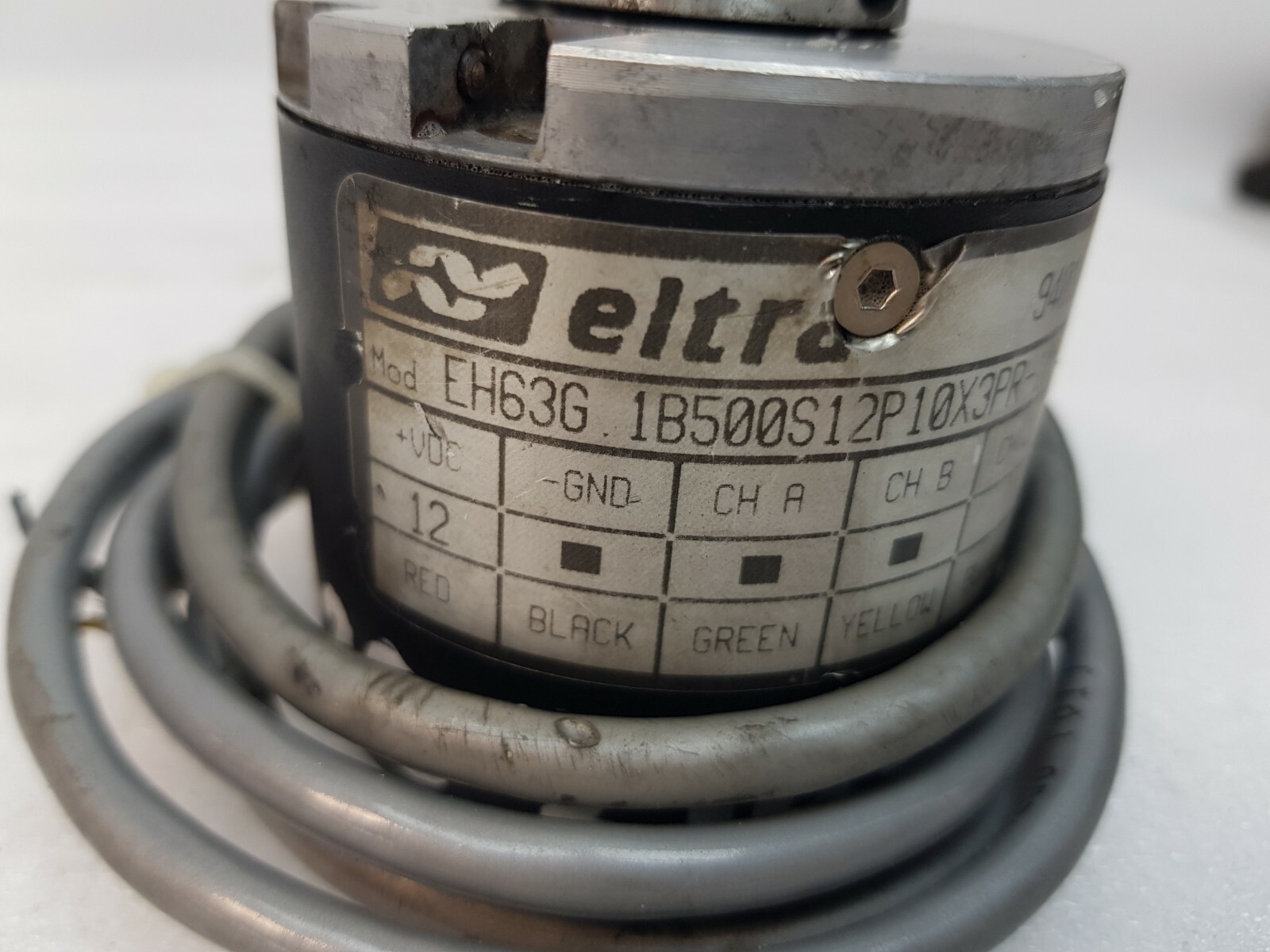 ELTRA EH63G.1B500S12P10X3PR-1M ENCODER WORKING