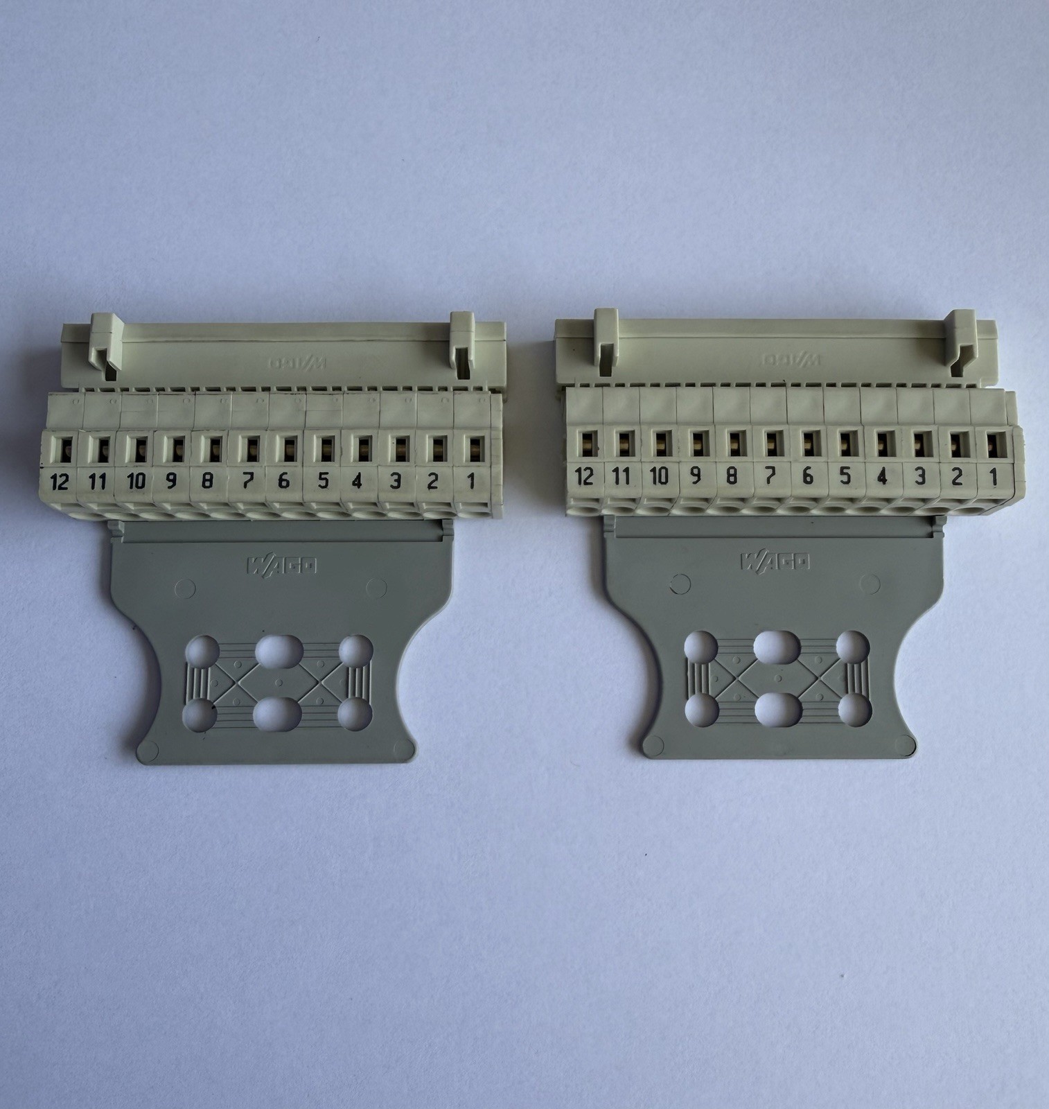 Lot Of 2! Wago MCS (231-612/018-000 | MALE CONNECTOR 12-POLE)