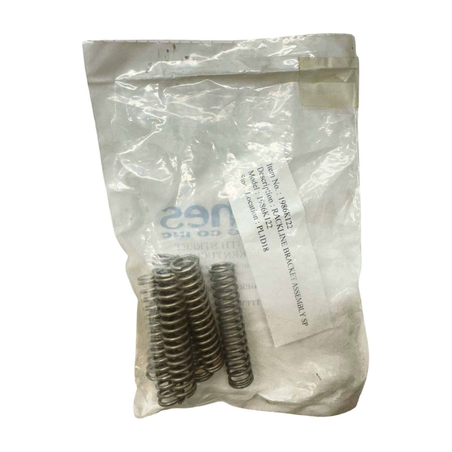 (Pack of 6) W.B. Jones 4068 Stainless Steel Spring 2″, 0.437 O.D.