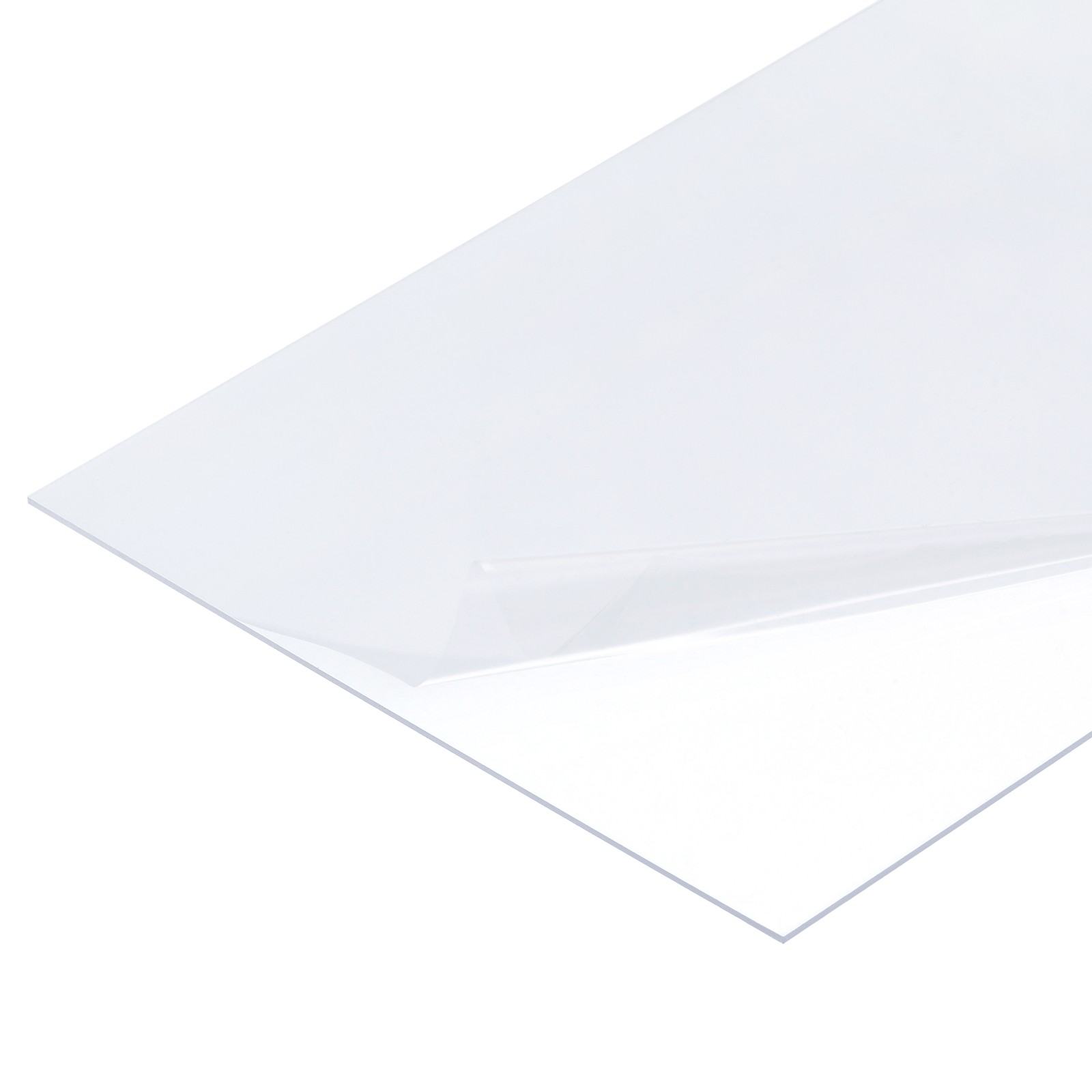 15 Pack Clear Plastic Sheet Transparency Panel 8x10x0.04” Plastic Card