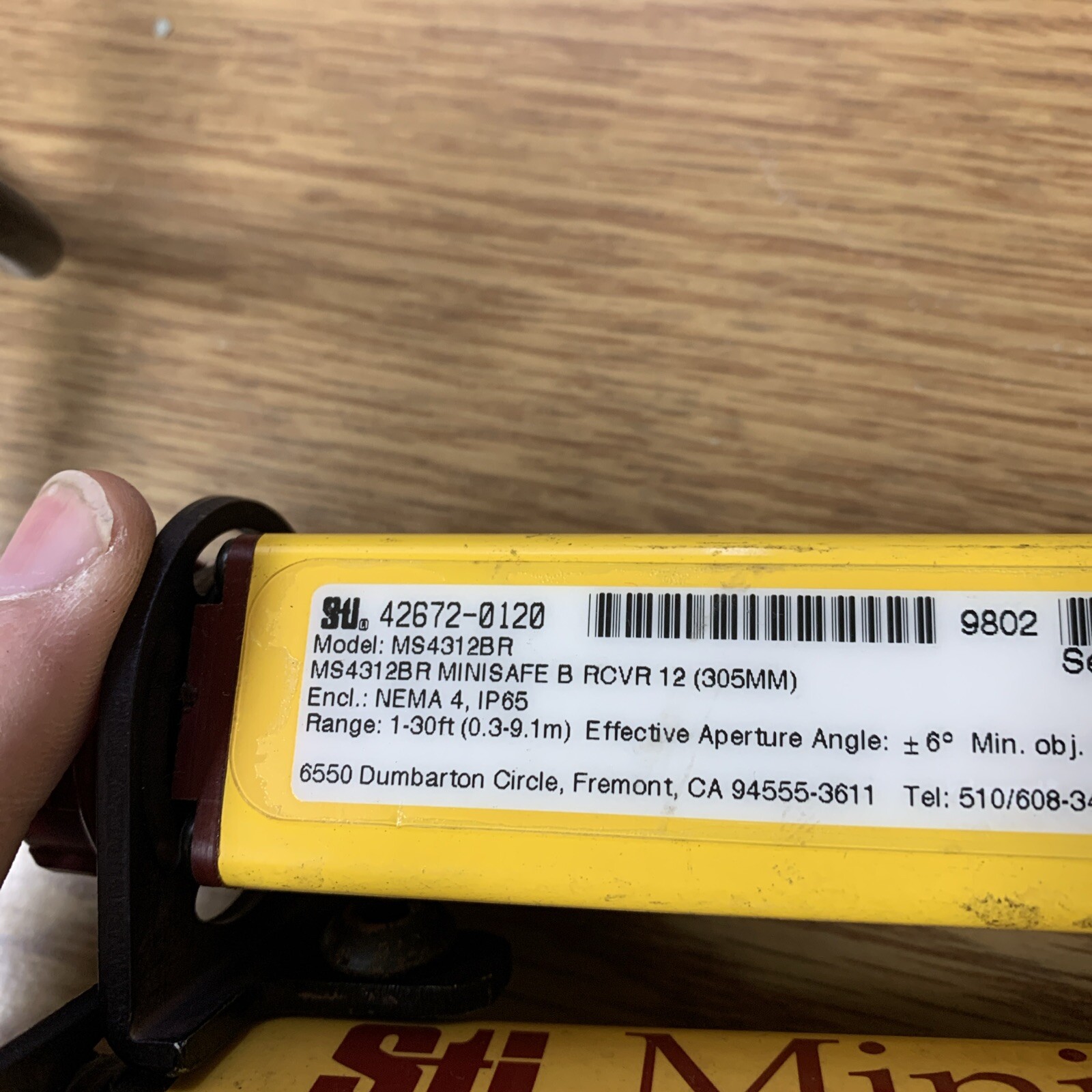 STI LCCK-FB-AC1-U USED SAFETY LIGHT MS4312BR, MS4312BX See Pics