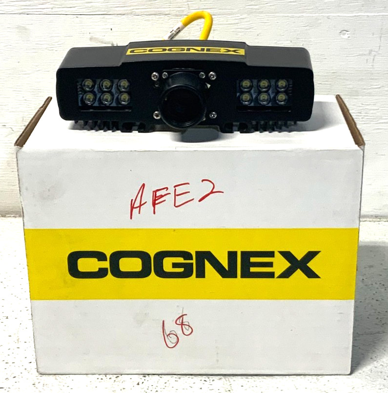 New Cognex DM363X-L Barcode Reader Scanner w/ ODDM-302-WHI Smart Vision Lights