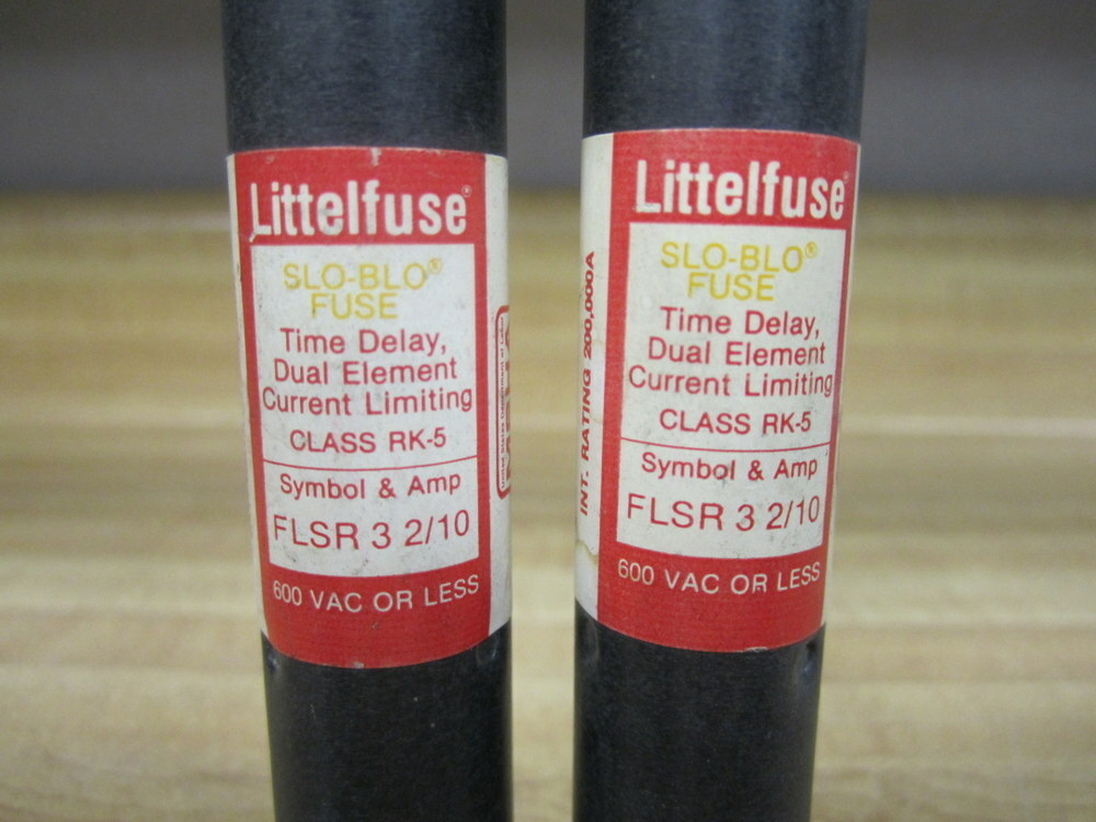 Littelfuse FLSR-3-2/10 Fuse FLSR3210 Tested (Pack of 2)