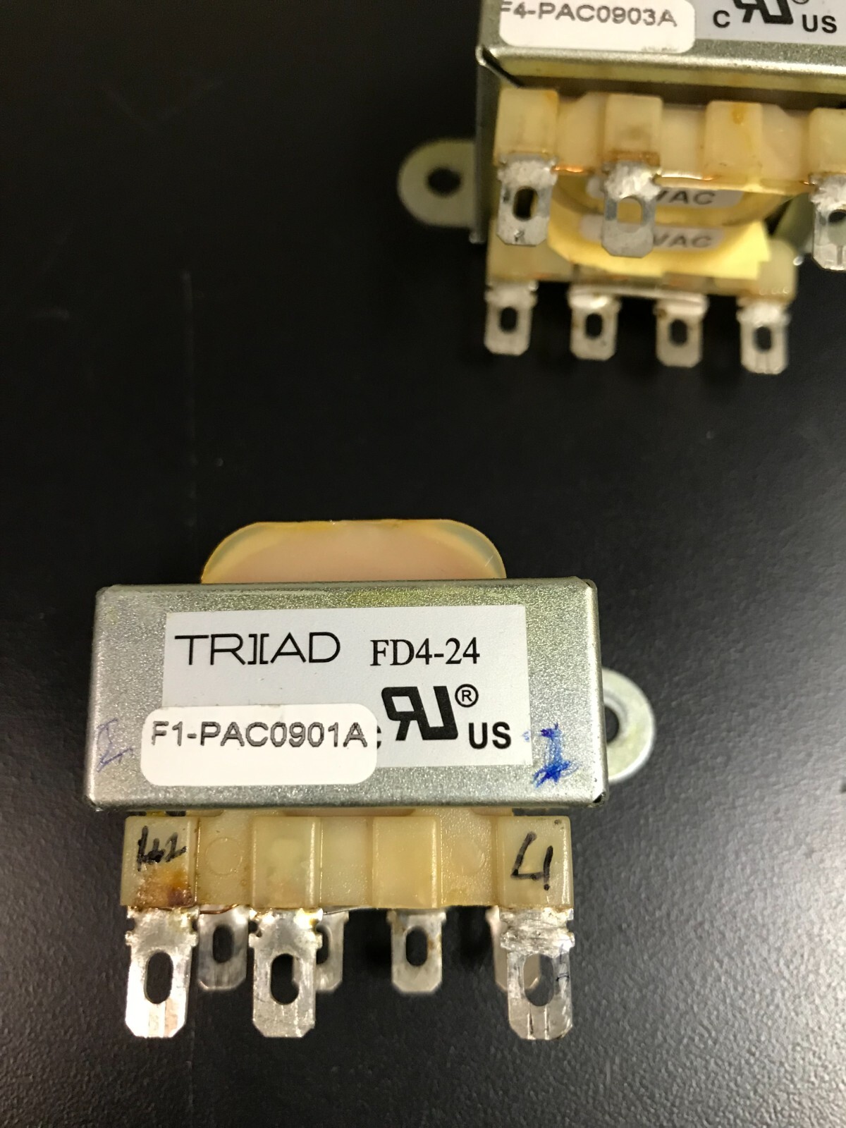 TRIAD FD4-24 Chassis Mount Power Transformer 2 pcs