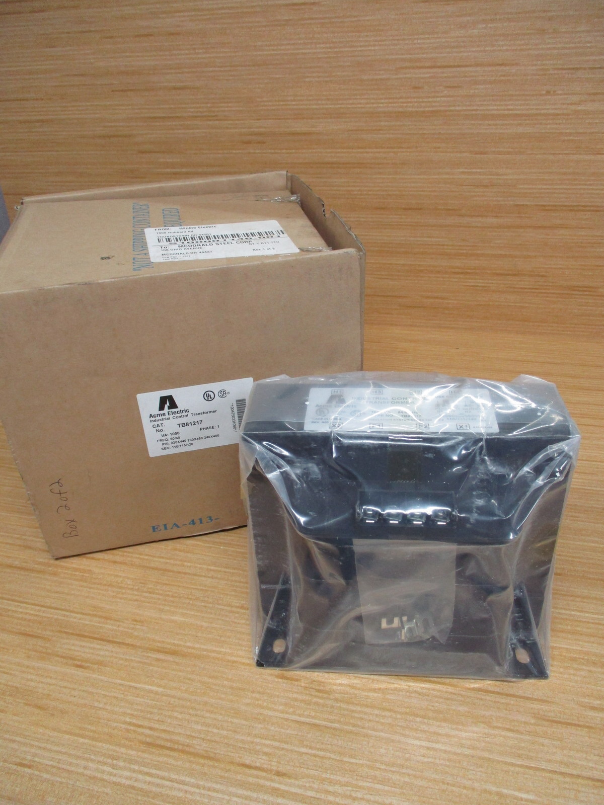 Acme Electric TB81217 Transformer