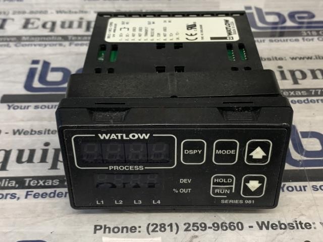 Watlow Temperature Controller – 981C-10CC-CRRG w/Warranty