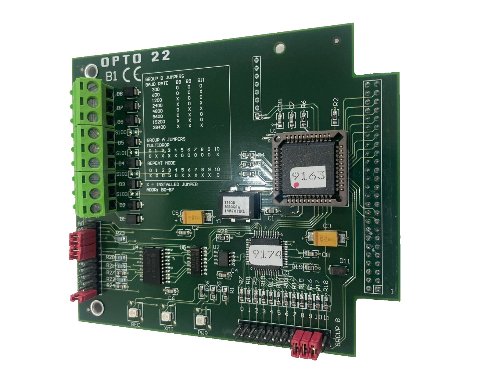 NEW OPTO 22 007308D INTERFACE BRAIN BOARD