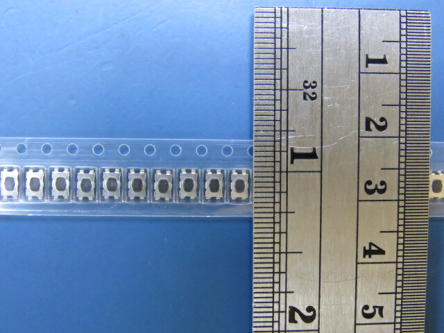 C&K Y78B23110FP Qty of 100 per Lot Switch Tactile 1NO SPST Button Gull Wing 0.0