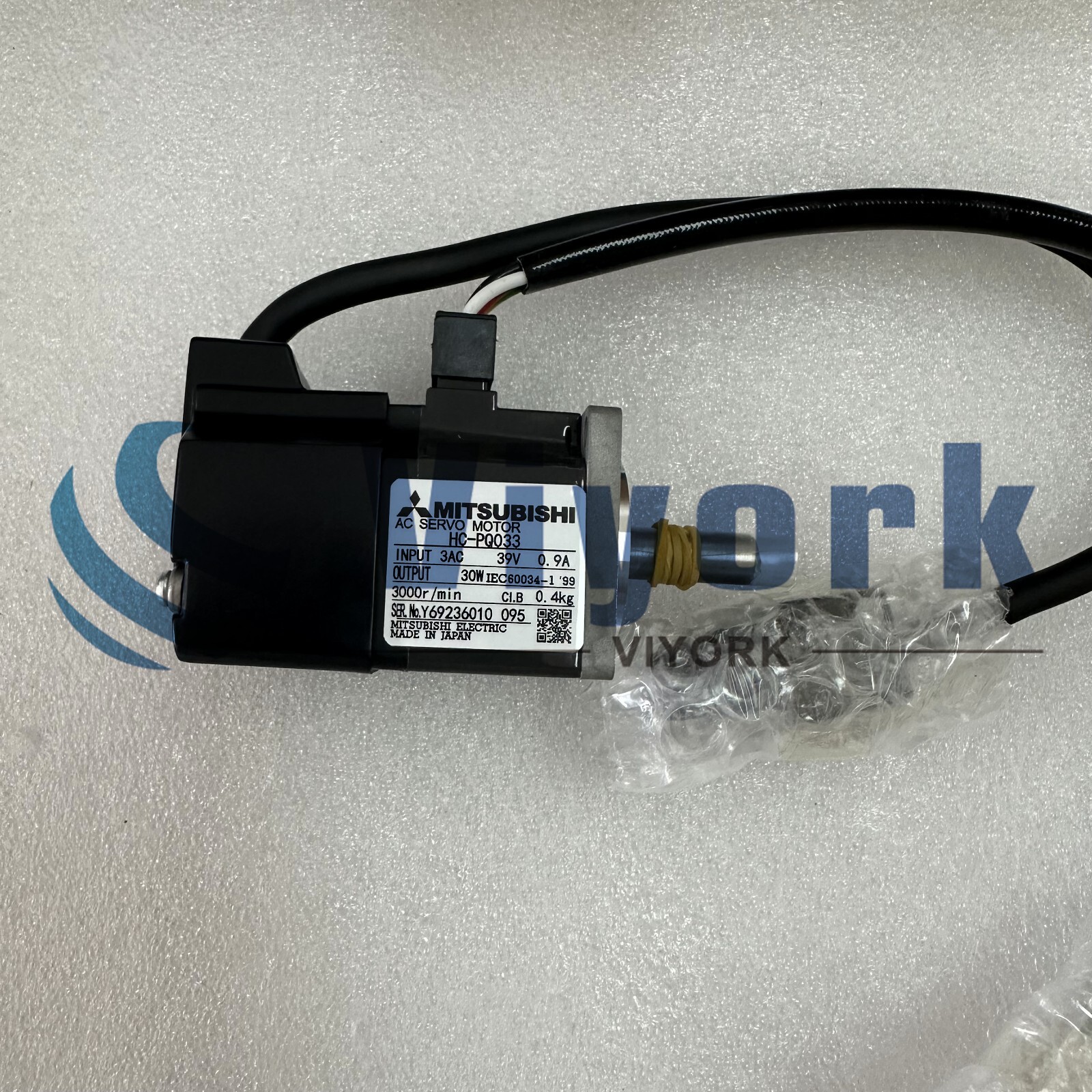 Mitsubishi HC-PQ033 AC SERVO MOTOR NEW