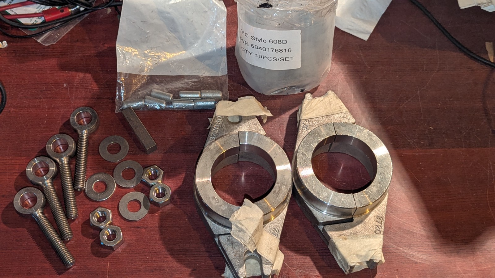 Clarke Companion Flange CF30 SF 1.5/1.501″ Bore 3/8×3/16″ Keyway CO83272 NIB