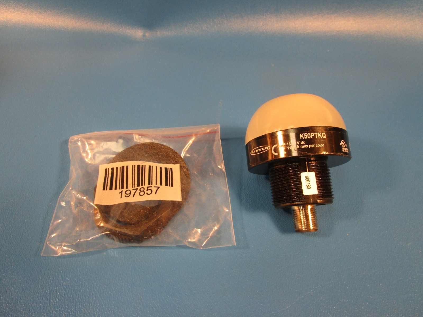 Banner K50PTKQ, 806180 Multi-Color Touch Sensor, 18-30 V DC, MULTICOLOR, 4-PIN