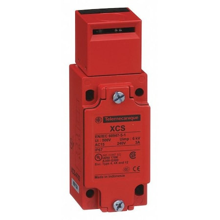 Telemecanique Sensors Xcsa703 2Nc/1No Safety Interlock Switch Nema 4, 4X, 12 Ip