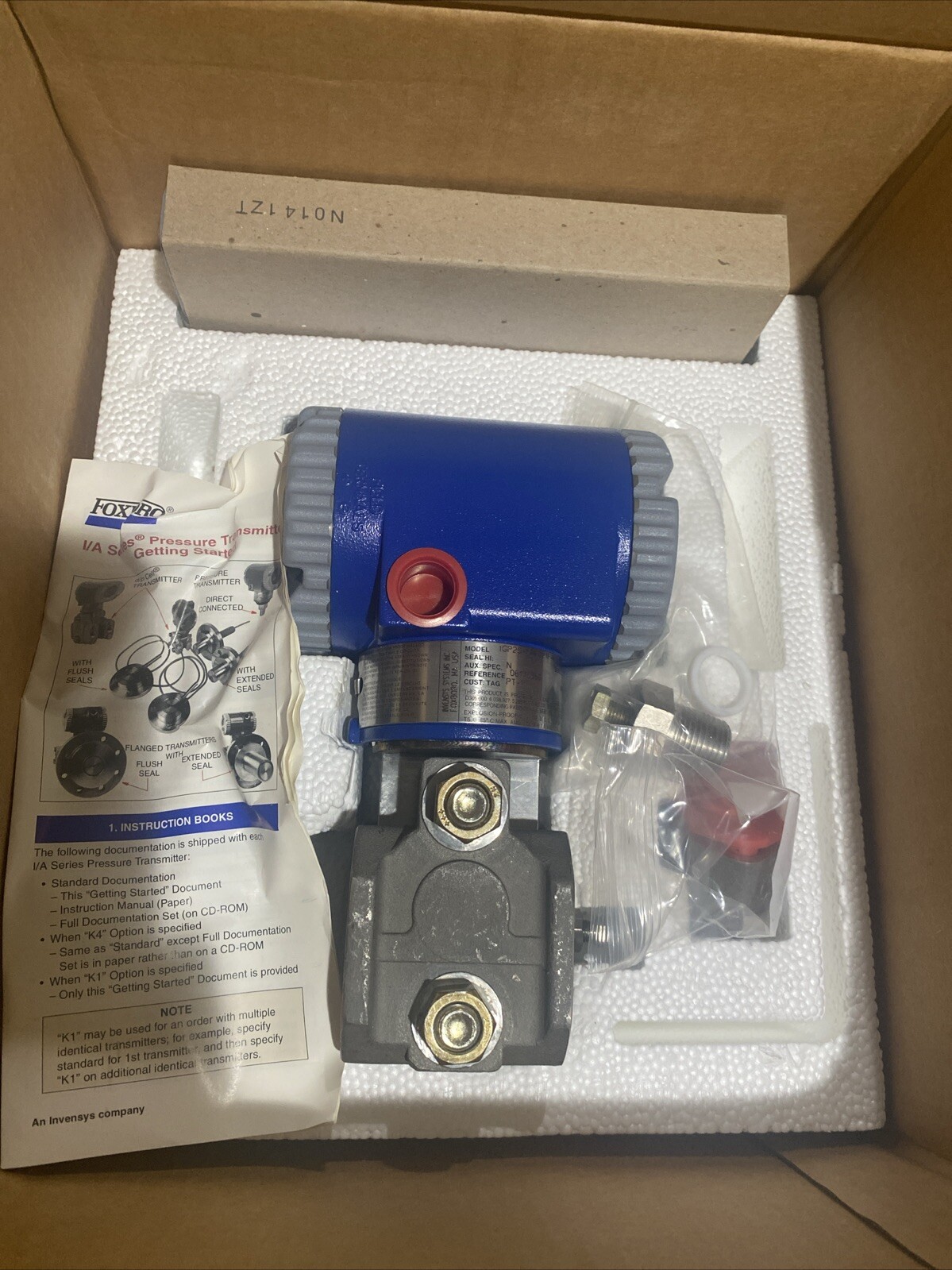 Foxboro IGP20-A22D221F-M1 Pressure Transmitter IGP20D221FM1