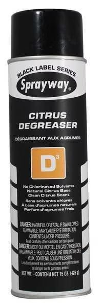 Sprayway Degreaser, 15 Oz Aerosol Can, L