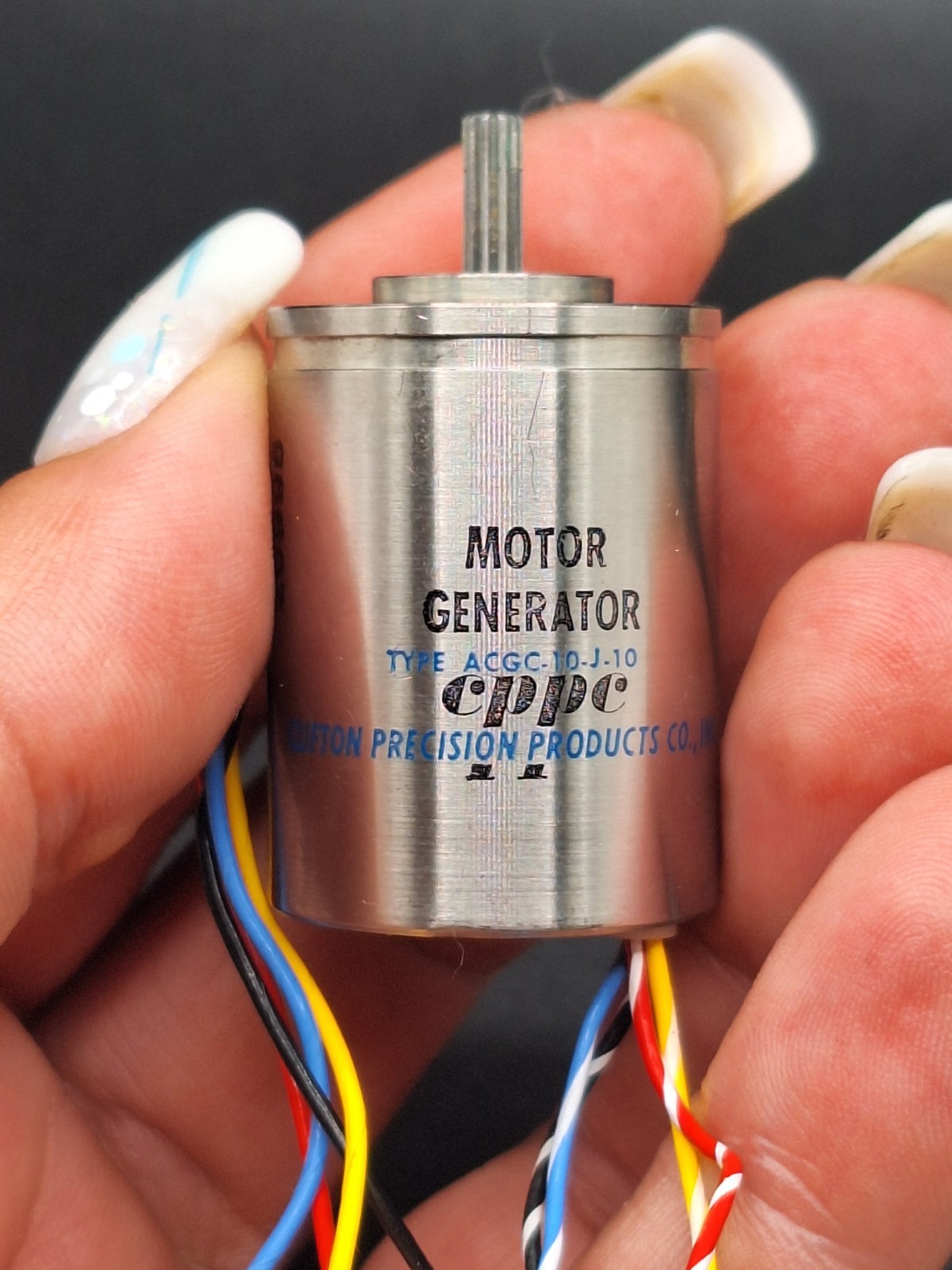 Clifton Precision Type ACGC-10-J-10 Motor Generator Part #26995