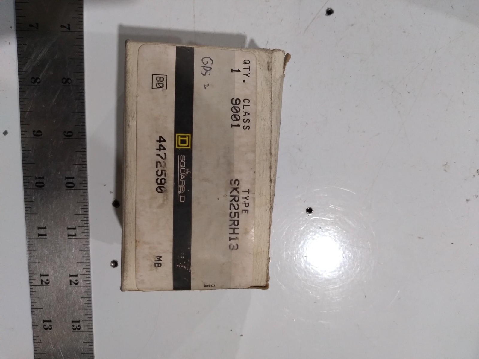 SQUARE D CLASS 9001 SKR25RH13 KA-1