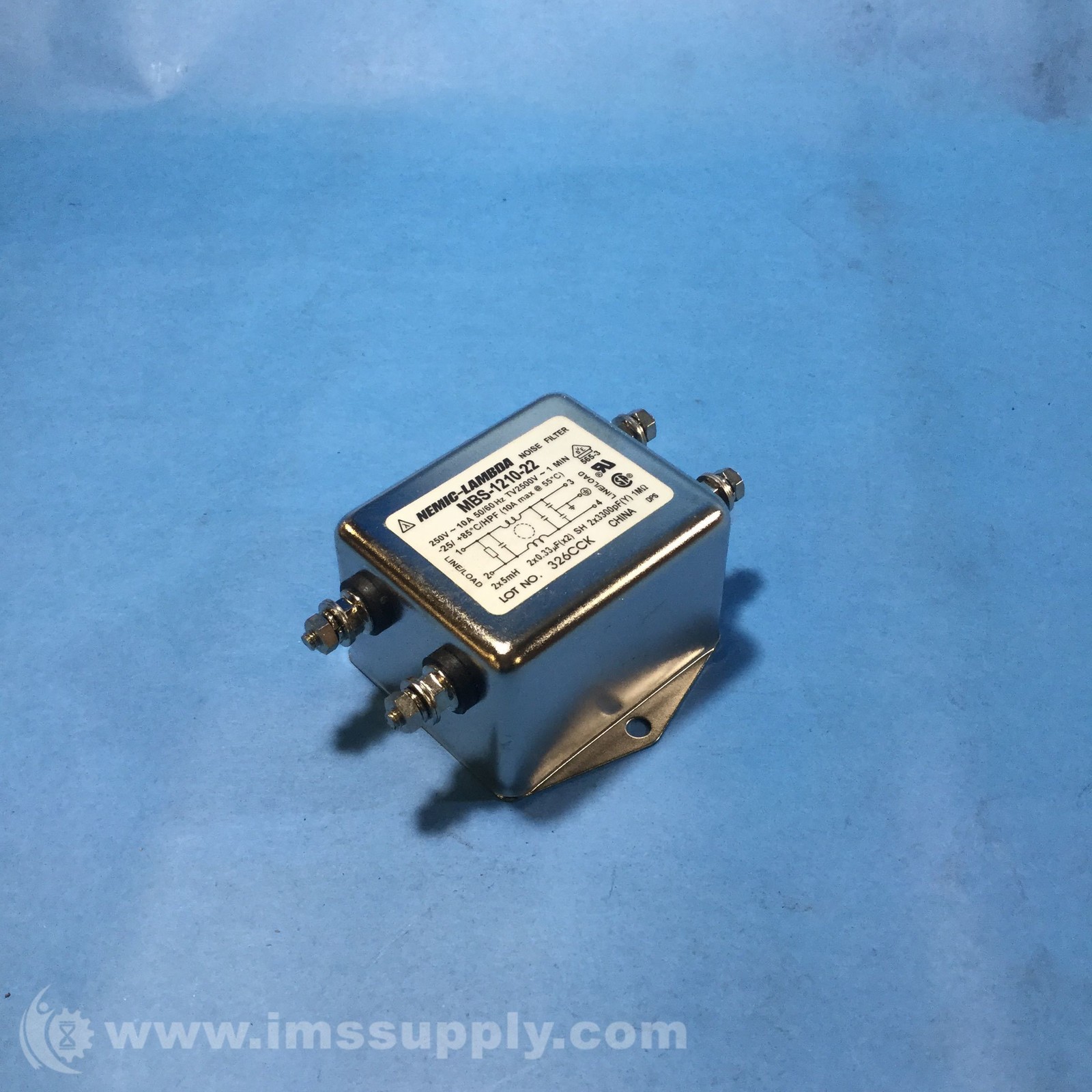 Nemic Lambda MBS-1210-22 Noise Filter FNIP