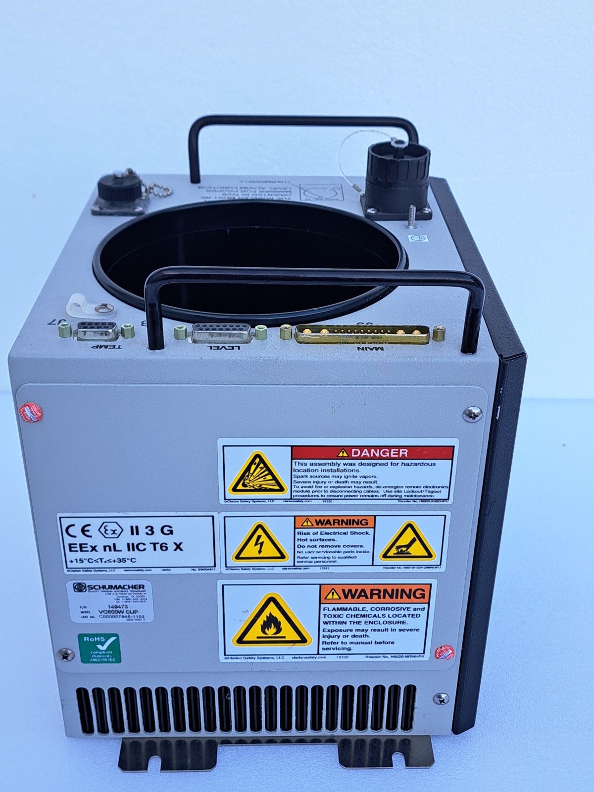 SCHUMACHER VG600W CUP VaporGuard
