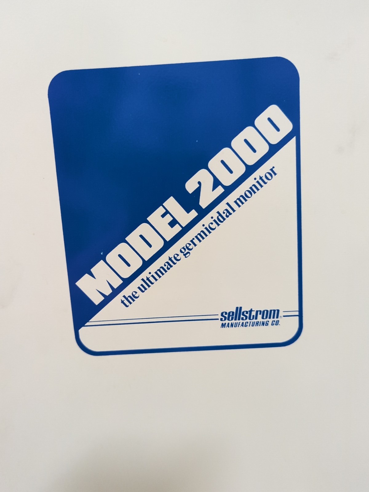 Sellstrom 2000 S90494 Monitor Germicidal Cabinet