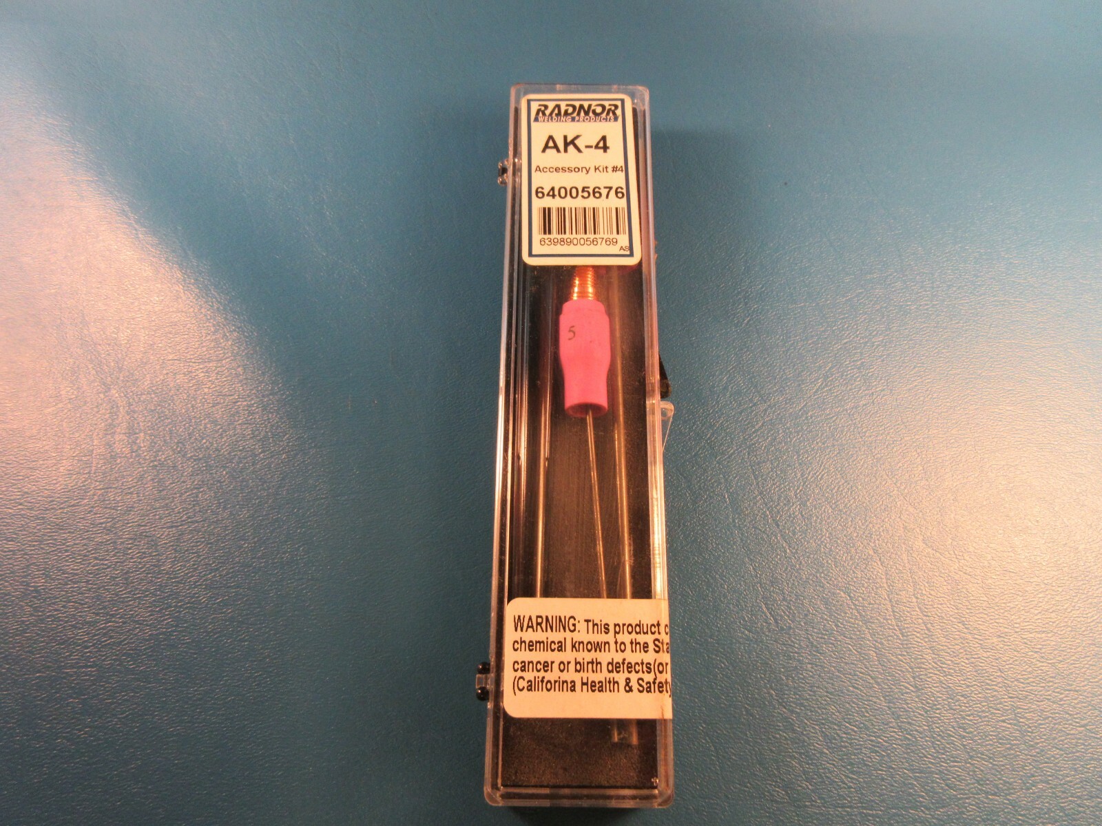 Radnor AK-4 INCOMPLETE Accessory Kit #4, Missing #6, 64005676