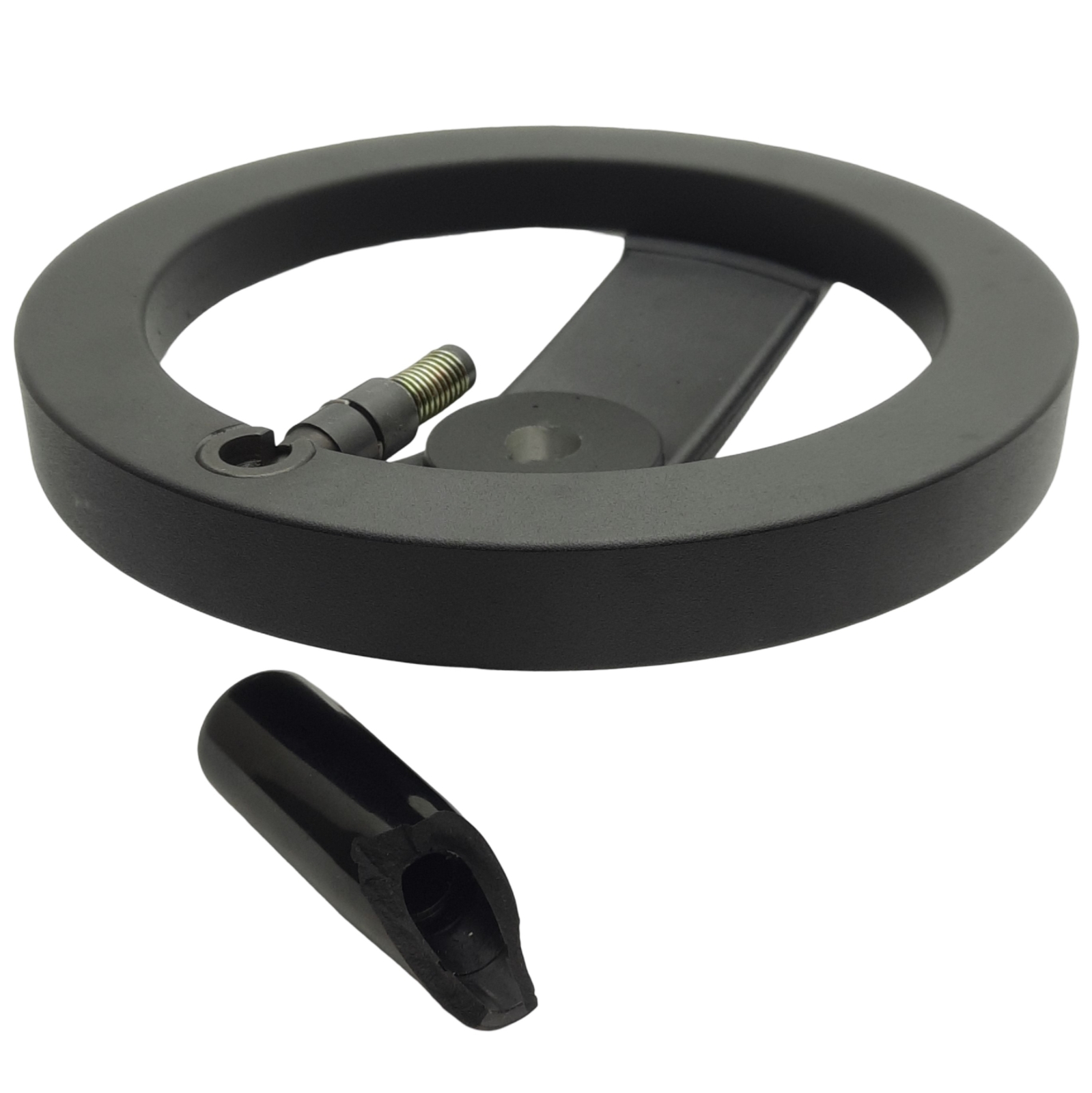 ICG HWA-85FRH-MASS Aluminum Handwheel w/ Folding Handle, ø8in Wheel, ø1/2in Bore