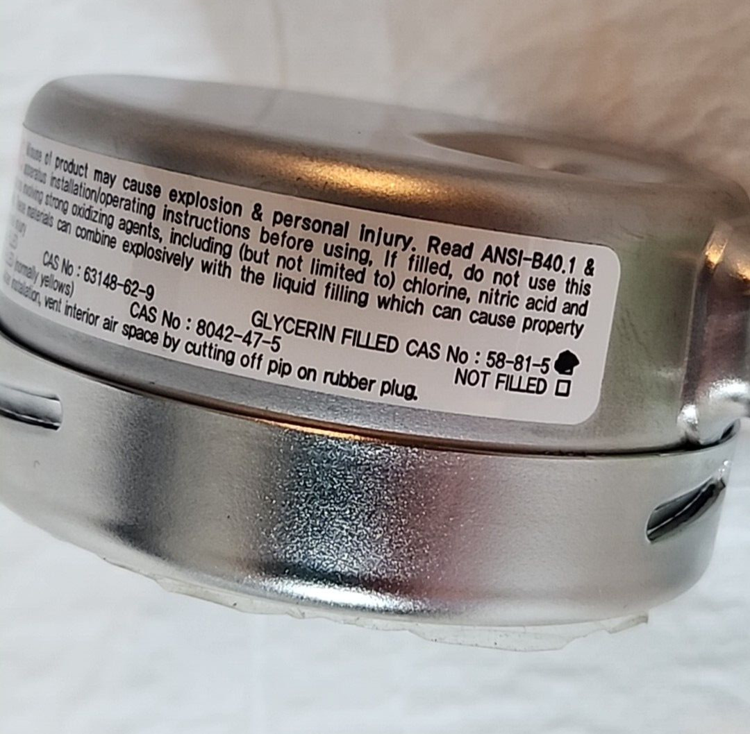 USG Ametek 58-81-5 Gauge 3000 PSI Glycerin Filled 2-1/2″ Pressure Gauge 253021A