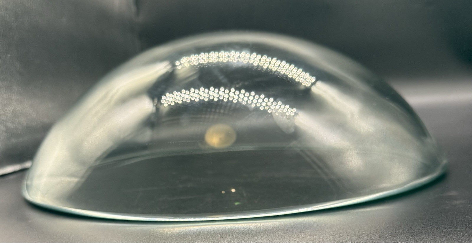 Tempered Heavy 1/2″ Thick Glass Dome 15″ Diameter, 10 Pounds.
