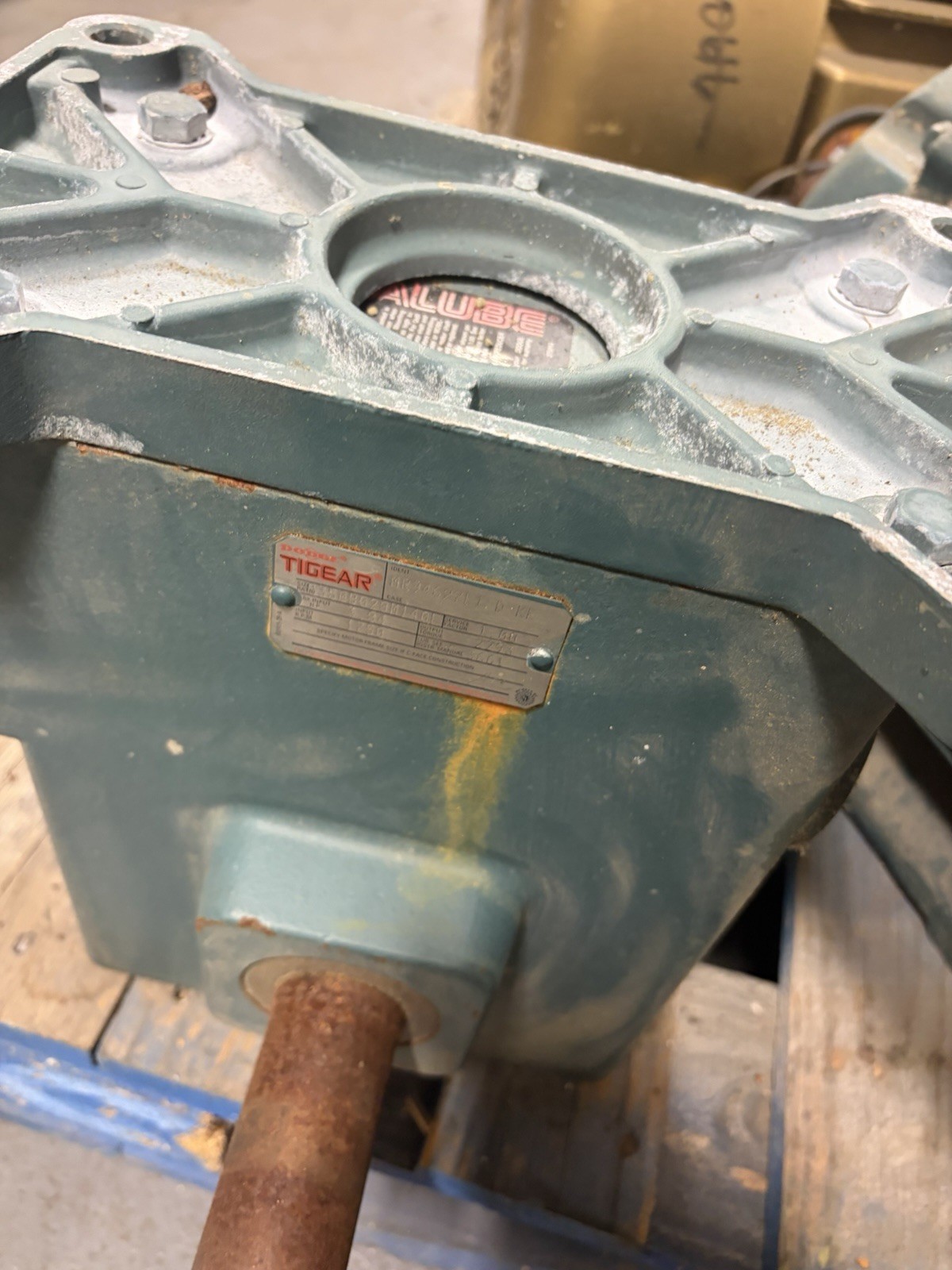 DODGE Q350 B 020 M 140 L1 MR94627L1 RIGHT ANGLE GEAR REDUCER 20:1 RATIO USED