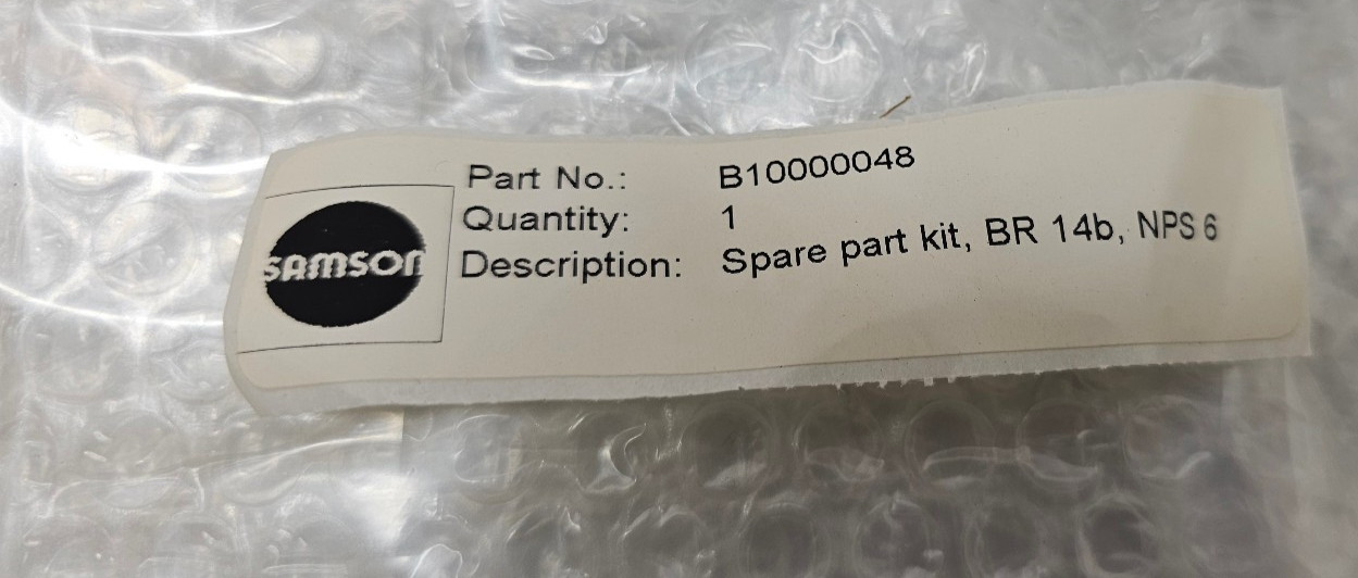 Pfeiffer B10000048 Spare Part Set Series 14b NPS 6″ CL150, Bushing,Seal,Spring