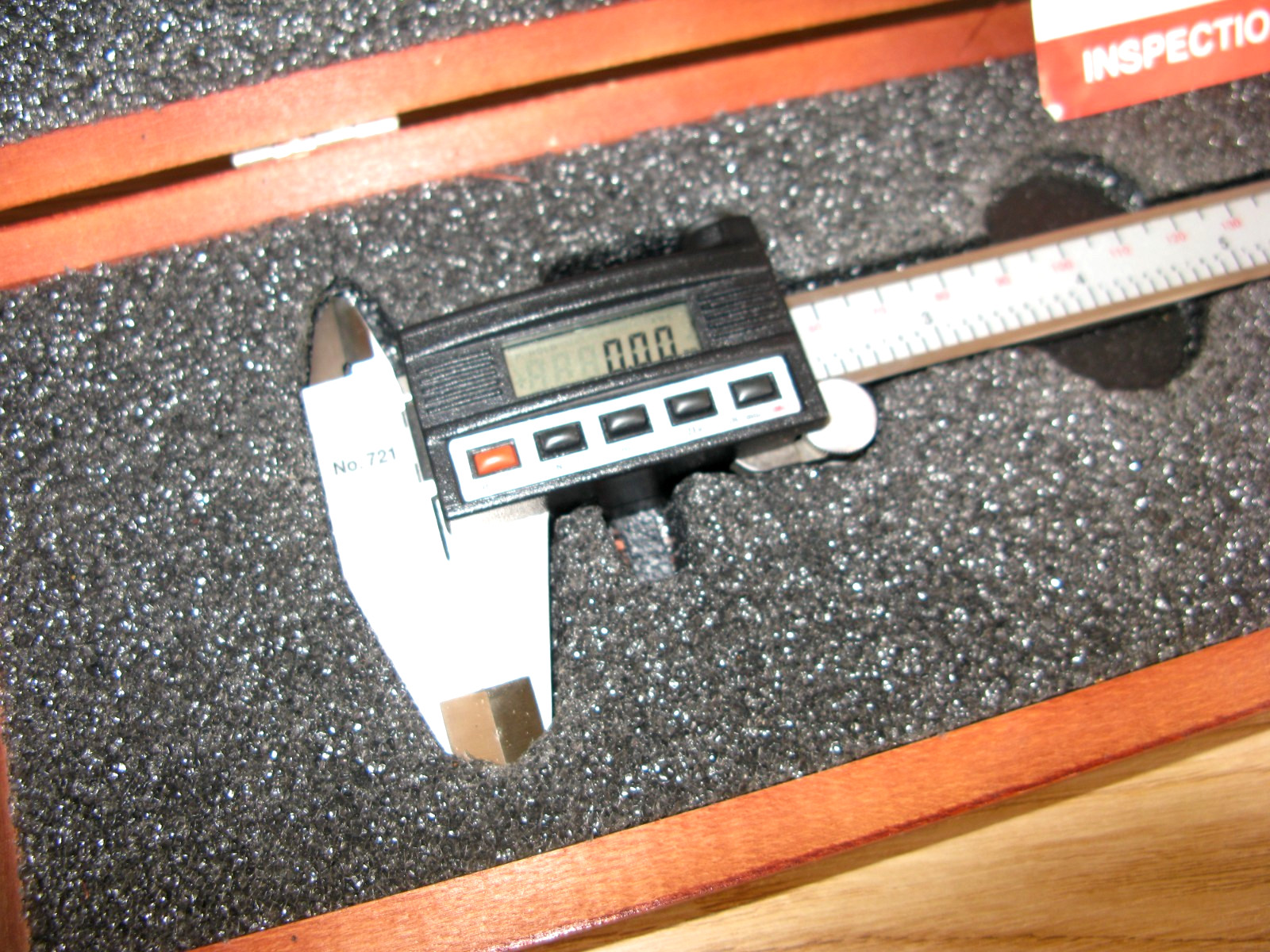 NICE Starrett Digital Caliper 721-9/225, 0-9 in, 0.0005