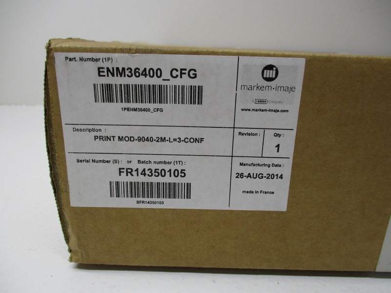 MARKEM IMAJE ENM36400_CFG NSFS